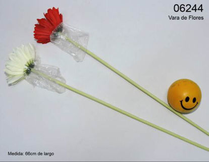 Imagen de VARA DE FLORES "GERBERA" 66CM COLOR 5.23